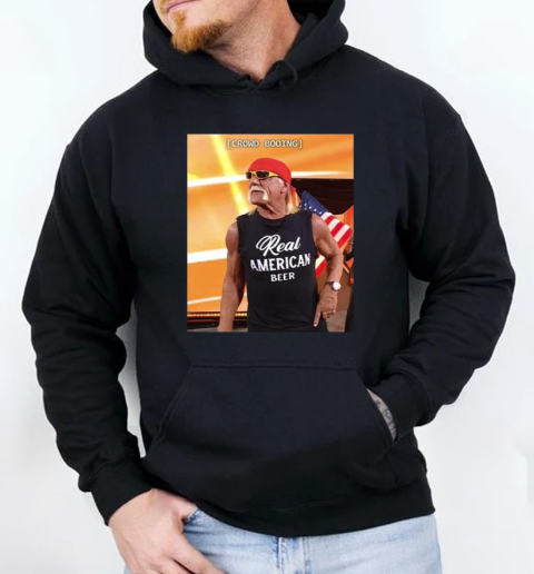 Hulk Hogan Crowd Booing Real American Out Of Netflix T-Shirt Unisex Hoodie