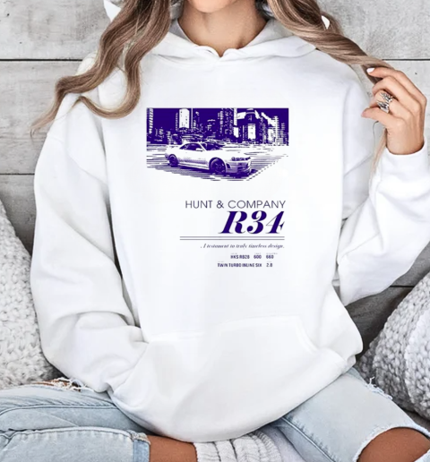 Hunt And Company R34 T-Shirt Unisex Hoodie