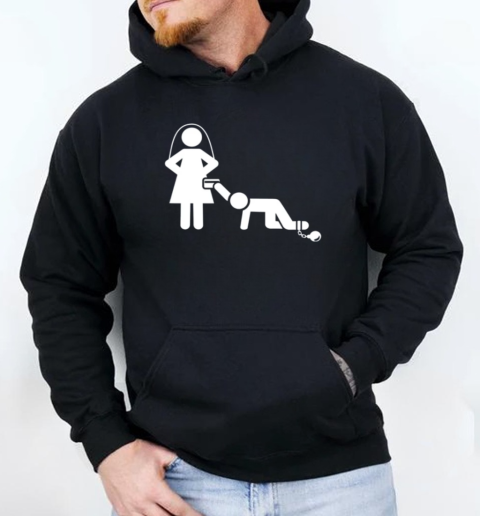 Husband Wife Wedding Bachelor Party Slave T-Shirt Unisex Hoodie