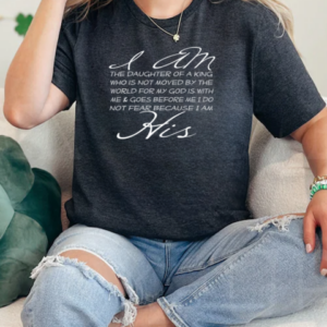 I Am His Daughter Of A King Christian T-Shirt Classic Women's T-shirt