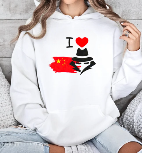 I Love China Tiktok B T-Shirt Unisex Hoodie