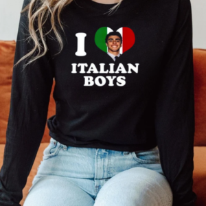 I Love Italian Luigi T-Shirt Long Sleeved T-shirt 