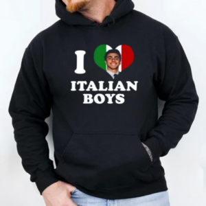 I Love Italian Luigi T-Shirt Unisex Hoodie