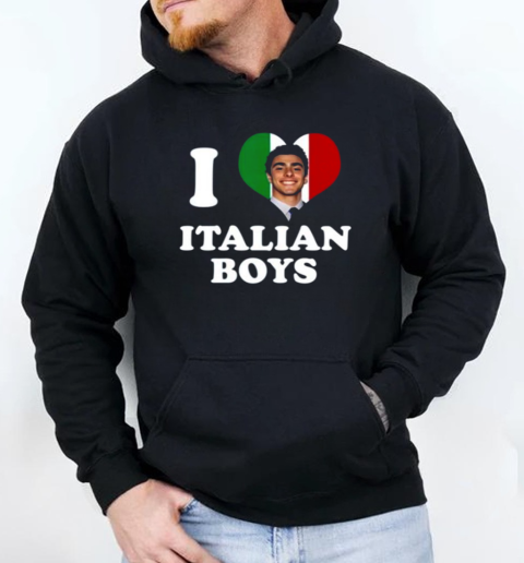 I Love Italian Luigi T-Shirt Unisex Hoodie