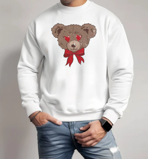 I Love You Beary Much Teddy Bow T-Shirt Unisex Sweatshirt