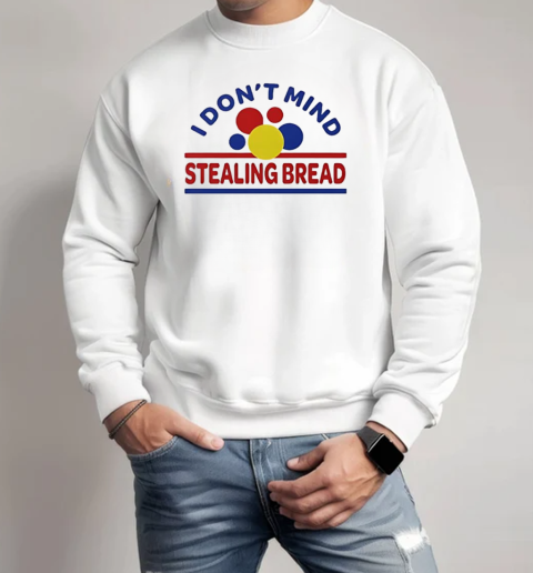 I don't mind stealing Wonder Bread logo  Unisex Sweatshirt