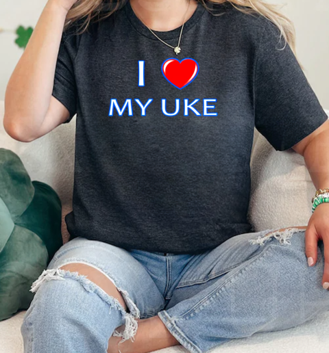 I love my uke T-Shirt Classic Women's T-shirt