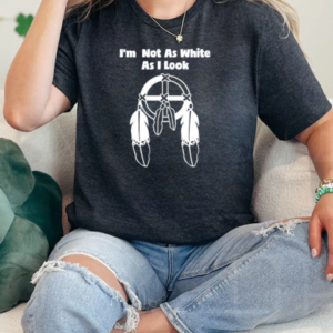 I'm not as white as I look dreamcatcher T-Shirt Classic Women's T-shirt