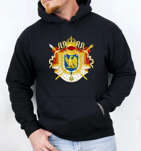 Imperial Coat Of Arms Of France French Flag Souvenir Paris T-Shirt Unisex Hoodie