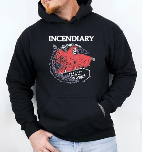 Incendiary Product Of New York Surfing Reaper T-Shirt Unisex Hoodie