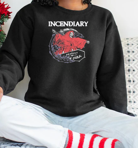 Incendiary Product Of New York Surfing Reaper T-Shirt Unisex Sweatshirt