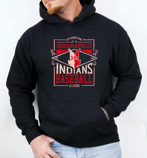 Indianapolis Indians baseball summertime classic  Unisex Hoodie