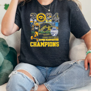 Iowa Hawkeyes Music City Bowl Champions 2024 mascot  Classic Women's T-shirt