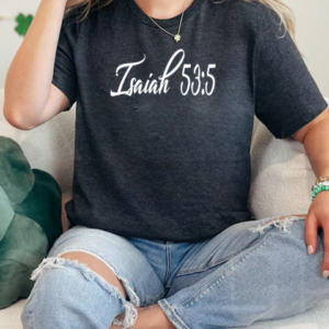 Isaiah 535 Inspirational Christian Jesus T-Shirt Classic Women's T-shirt