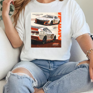 JR Motorsports Traveller x JRM Daytona 500 Entry Justin Allgaier Traveller Tennessee Whiskey Diecast Poster T-Shirt Classic Women's T-shirt