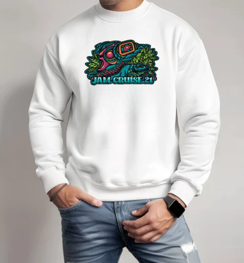 Jam Cruise 21 Jeff Wood Lineup 2025  Unisex Sweatshirt