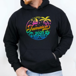 Jamaica 2025 Family Vacation Beach Matching Group T-Shirt Unisex Hoodie