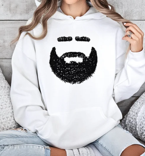 Jason Kelce Beard T-Shirt Unisex Hoodie