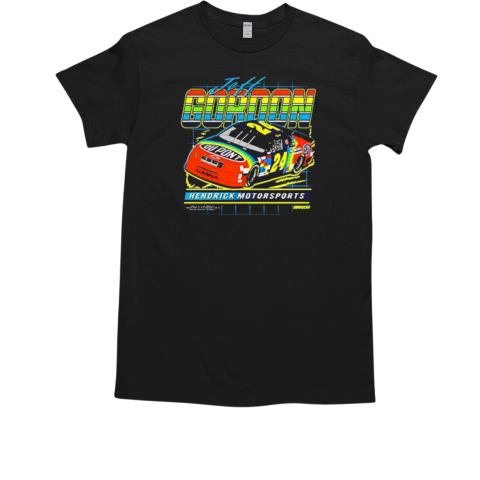 Jeff Gordon #24 Car Hendrick Motorsports Nascar T-Shirt