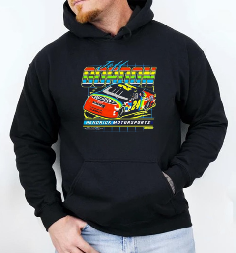 Jeff Gordon #24 Car Hendrick Motorsports Nascar T-Shirt Unisex Hoodie