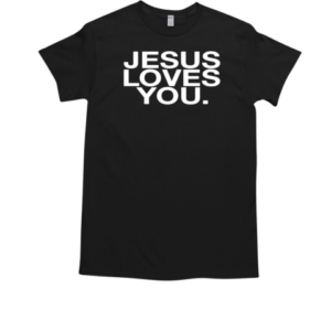 Jesus loves you Dodgers blue logo T-Shirt Classic Men's T-shirt