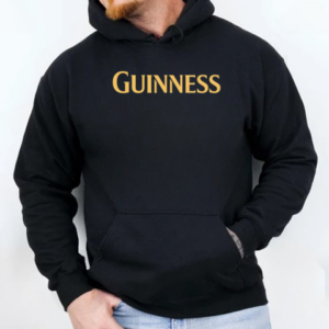 Joe Montana wearing Guinness T-Shirt Unisex Hoodie