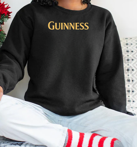 Joe Montana wearing Guinness T-Shirt Unisex Sweatshirt