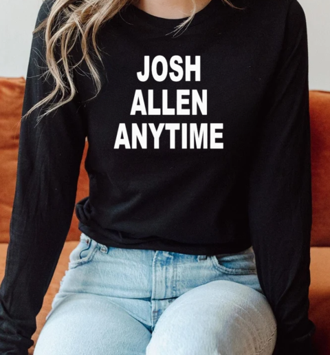 Josh Allen Anytime T-Shirt Long Sleeved T-shirt