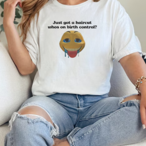 Just Got A Haircut Who's On Birth Control Bee T-Shirt Classic Women's T-shirt