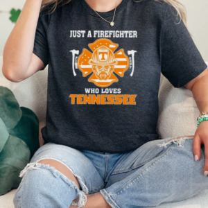 Just a Firefighter who loves Tennessee Volunteer T-Shirt Classic Women's T-shirt