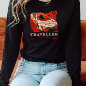 Justin Allgaier Traveller Whiskey Car T-Shirt Long Sleeved T-shirt 