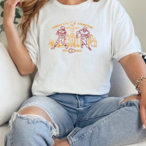 Kansas City Champions Super Bowl Back To Back Mahomes Kelce T-Shirt Classic Women's T-shirt