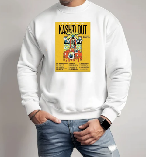 Kash'd Out West Coast Tour 2025 T-Shirt Unisex Sweatshirt