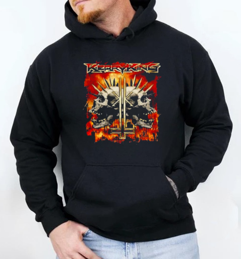 Kerry King Spiky Skull Tour 2025 ITIN T-Shirt Unisex Hoodie