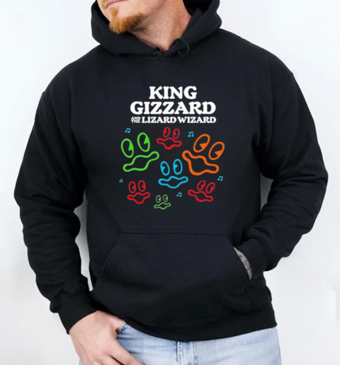 King Gizzard And The Lizard Wizard Happy Fish T-Shirt Unisex Hoodie