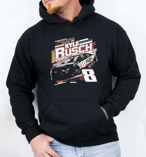 Kyle Busch Rebel Bourbon Richard Childress Racing Nascar Cup Series T-Shirt Unisex Hoodie