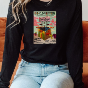 LSD Clownsystem Return To Clowntown 2 22 2025 The Joy Theater in New Orleans LA T-Shirt Long Sleeved T-shirt 