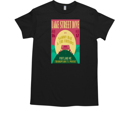 Lake Street Dive Thompson's Point in Portland ME Aug 16 17 2025 T-Shirt