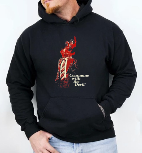 Late Night With The Devil Commune With The Devil T-Shirt Unisex Hoodie