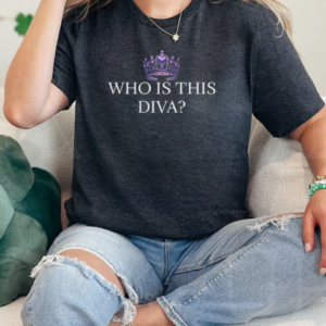 Lexington Jones Who Is This Diva T-Shirt Classic Women's T-shirt