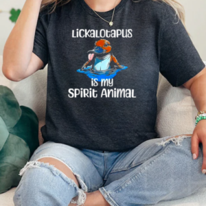 Lickalotopus Is My Spirit Animal T-Shirt Classic Women's T-shirt