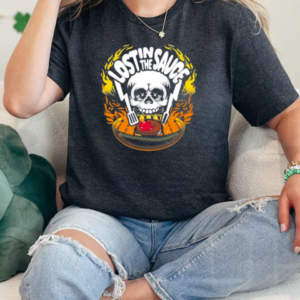 Lost In The Sauce BBQ Skull T-Shirt Classic Women's T-shirt