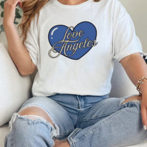 Love Angeles Heart T-Shirt Classic Women's T-shirt