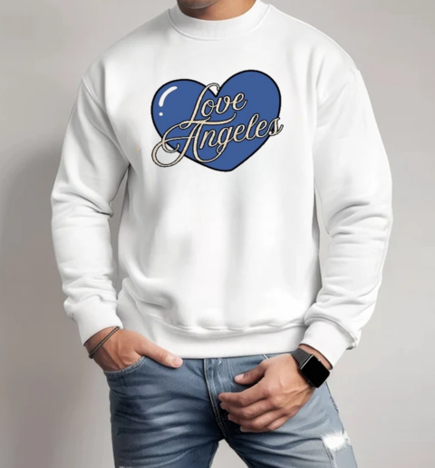 Love Angeles Heart T-Shirt Unisex Sweatshirt