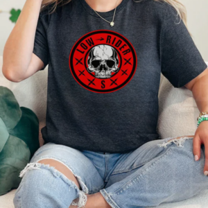 Low Rider S Skull Motorcycle T-Shirt Classic Women's T-shirt