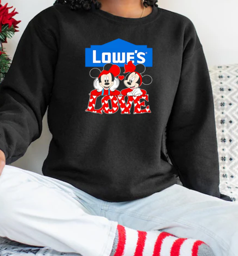 Lowe's Mickey Love T-Shirt Unisex Sweatshirt