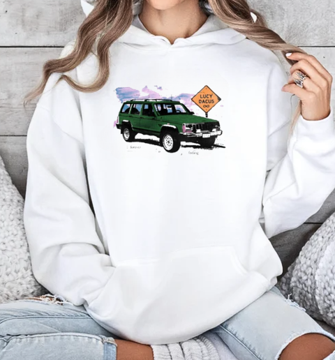 Lucy Dacus Green Truck Ringer T-Shirt Unisex Hoodie