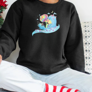 Manic Focus Meow Wolf Swirl T-Shirt Unisex Sweatshirt