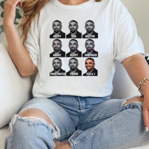 Many Faces Of Jalen Hurts Humorous Philadelphia Eagles T-Shirt Classic Women's T-shirt