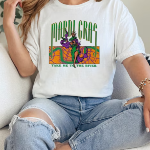 Mardi Gras Take Me To The River T-Shirt Classic Women's T-shirt